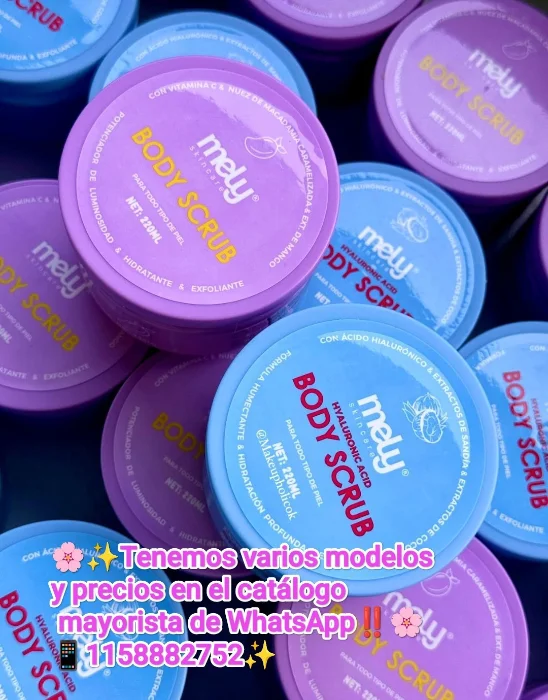 Crema Exfoliante Corporal de Mely (aprobado por Anmat)