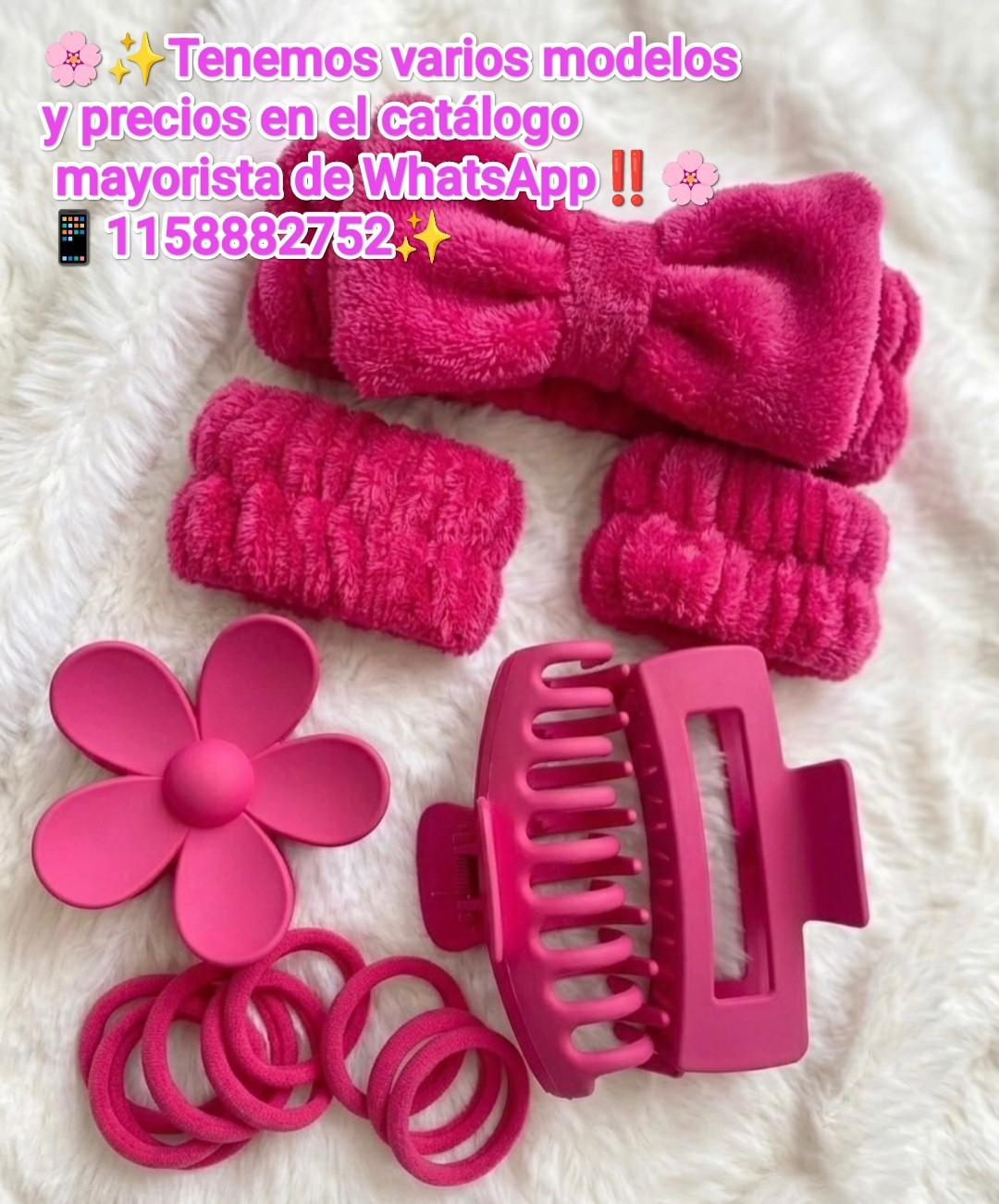 Kit Skincare Completo (vincha, Colitas, Broches & Muñequeras) - Imagen 1