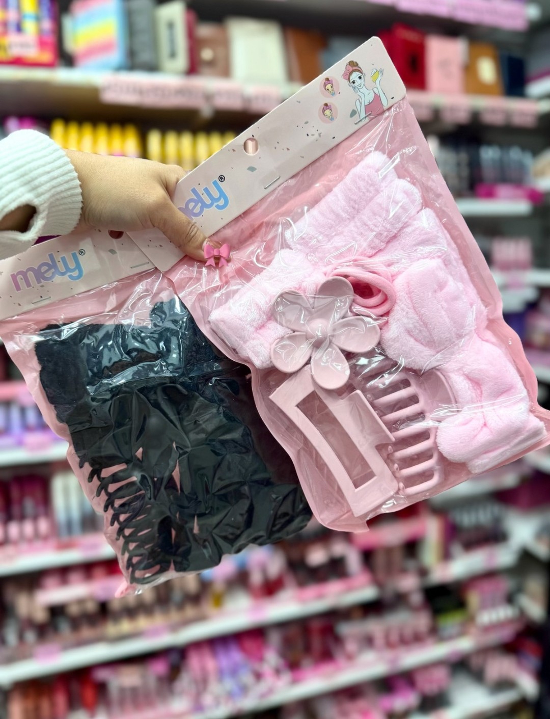 Kit Skincare Completo (vincha, Colitas, Broches & Muñequeras) - Imagen 3