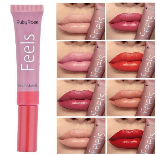 Labial Líquido Lipgloss Brilloso de Ruby Rose - Miniatura 3