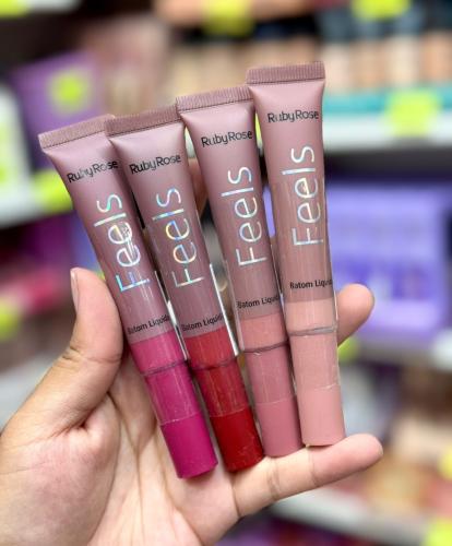 Labial Líquido Lipgloss Brilloso de Ruby Rose - Miniatura 5