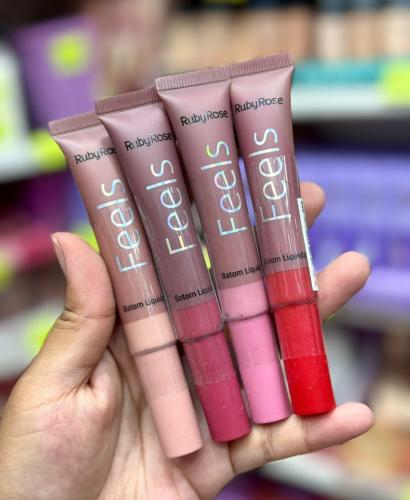 Labial Líquido Lipgloss Brilloso de Ruby Rose - Miniatura 6