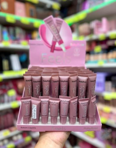 Labial Líquido Lipgloss Brilloso de Ruby Rose - Miniatura 7