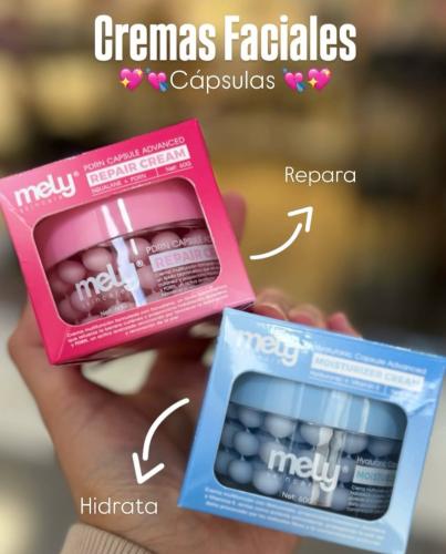 Crema Facial en Capsulas de Mely (tipo Gel)