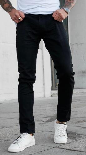 Pantalón Jeans Semi Chupin  Negro