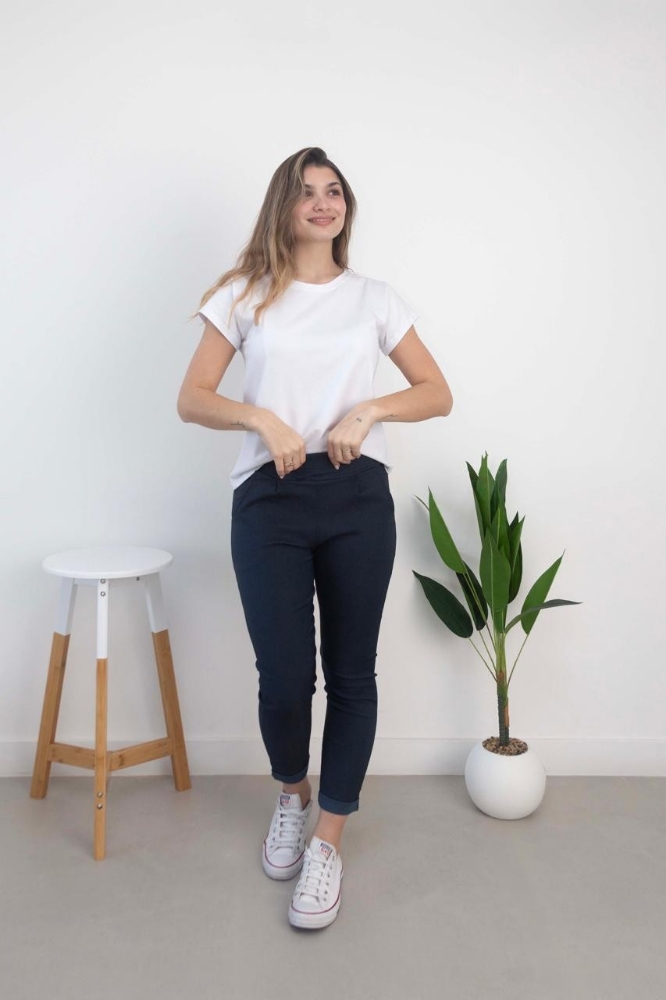 Pantalon Bengalina Pinzado - Imagen 4