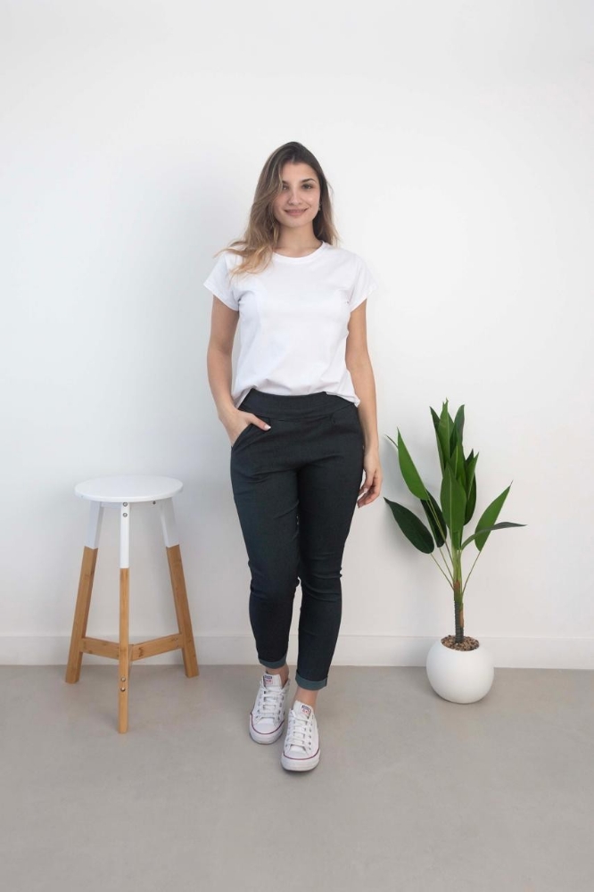 Pantalon Bengalina Pinzado - Imagen 3