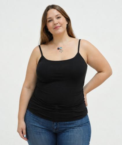 Musculosa Básica  Bretel de Modal Viscosa