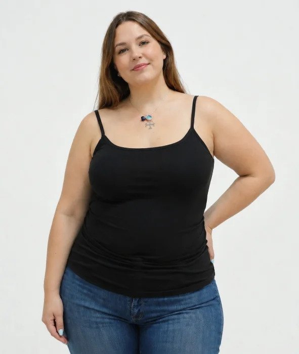 Musculosa Básica  Bretel de Modal Viscosa