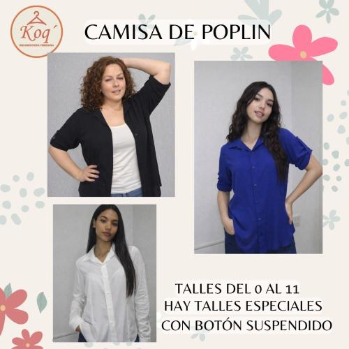 Camisa  de Poplin
