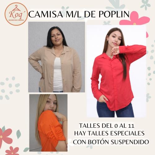 Camisas  Poplin