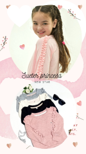 Sweters Princesa Niña - Miniatura 2