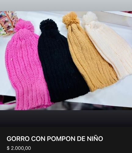 Gorros de Invierno (varios Modelos y Precios)