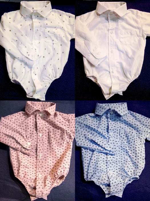 Body Camisa Manga Largas