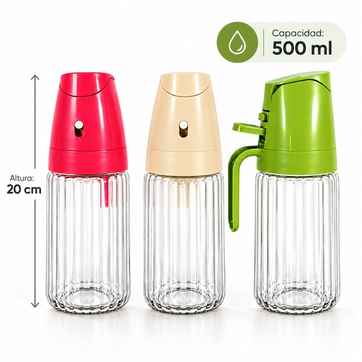 Aceitero C/ Rociador 500ml - Imagen 3