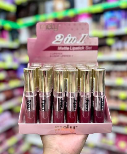 Labial Matte en Barra y Líquido 2 en 1 de Mely - Miniatura 2