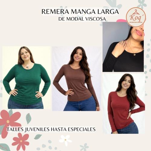 Remeras Manga Larga