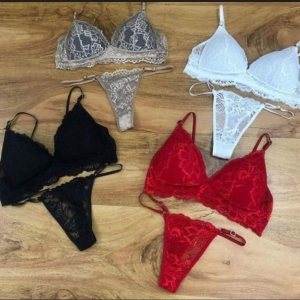 Pack X 2 Conjunto Sin/ Aro Encaje