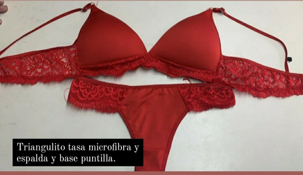 Pack X 2conjunto C/aro Encaje Art1 - Imagen 4