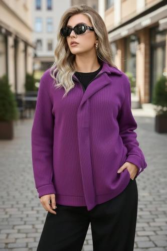 Campera Wanda de Wafle con Plush - Miniatura 3