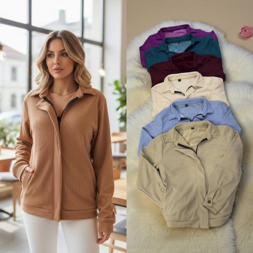Campera Wanda de Wafle con Plush - Miniatura 6