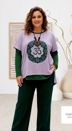 Istilo Chaleco Oversize de  Lanilla Extra Amplio