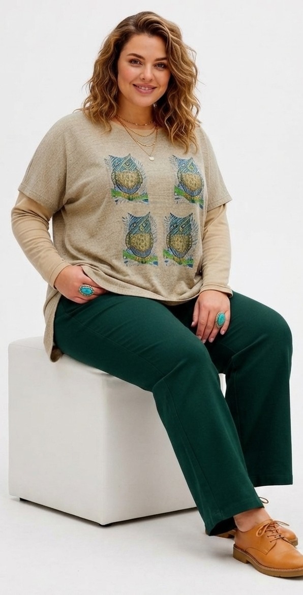 Istilo Chaleco Oversize de  Lanilla Extra Amplio - Imagen 2