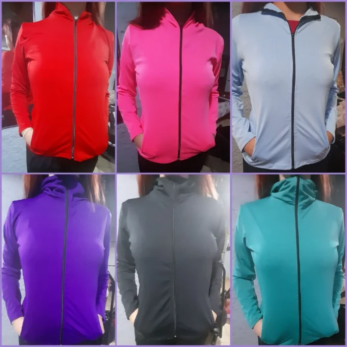 Camperas Deportivas 100 Lycra