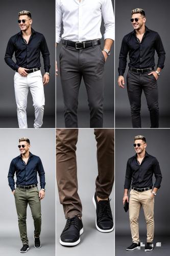 Pantalones Corte Chino Excelente Calidad