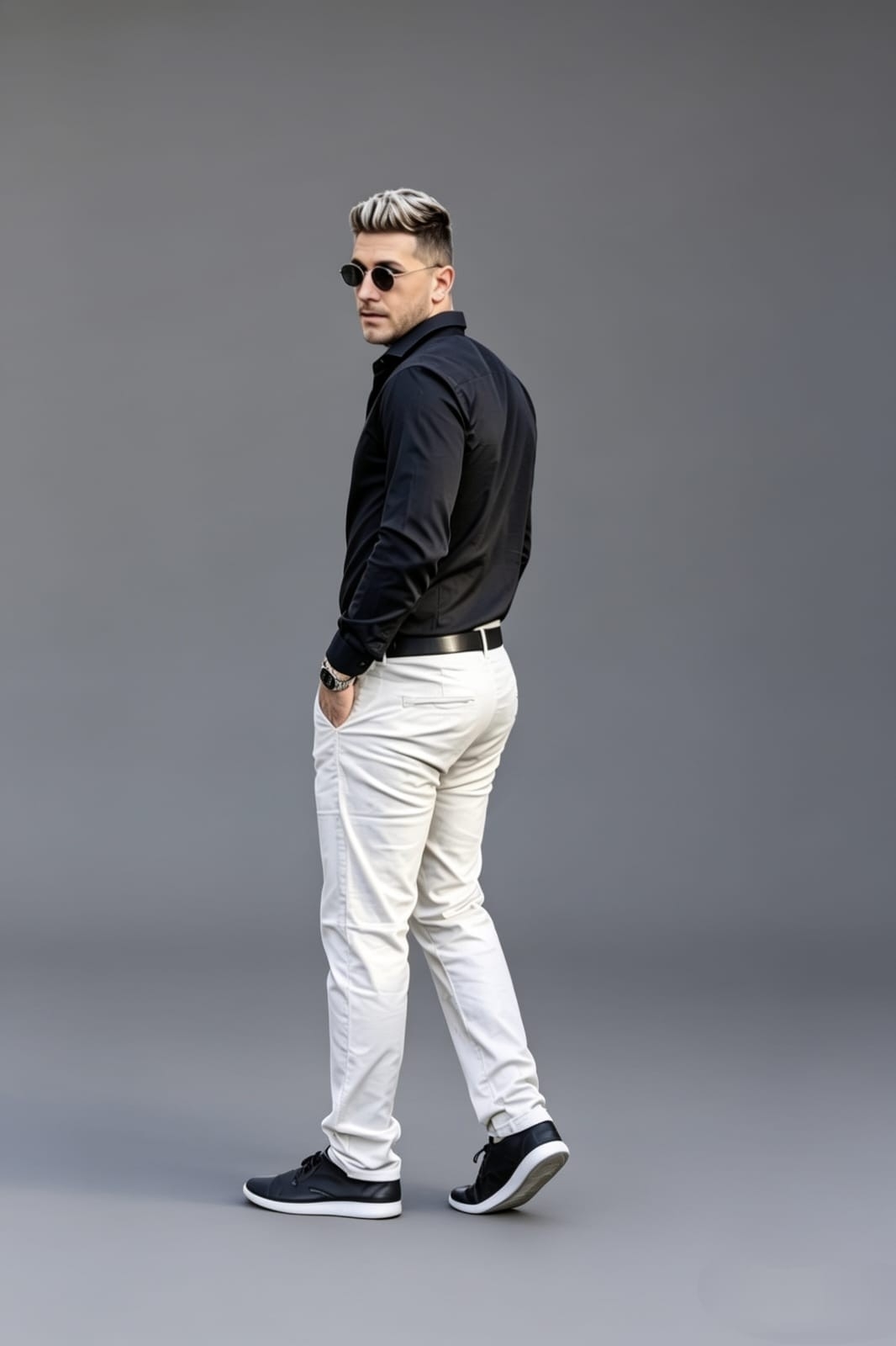Pantalones Corte Chino Excelente Calidad - Imagen 2