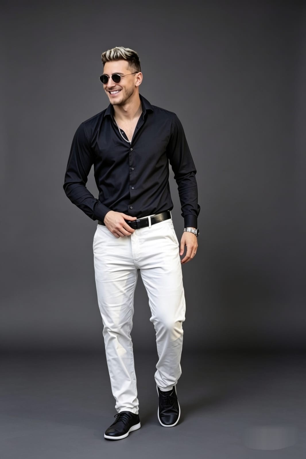 Pantalones Corte Chino Excelente Calidad - Imagen 7