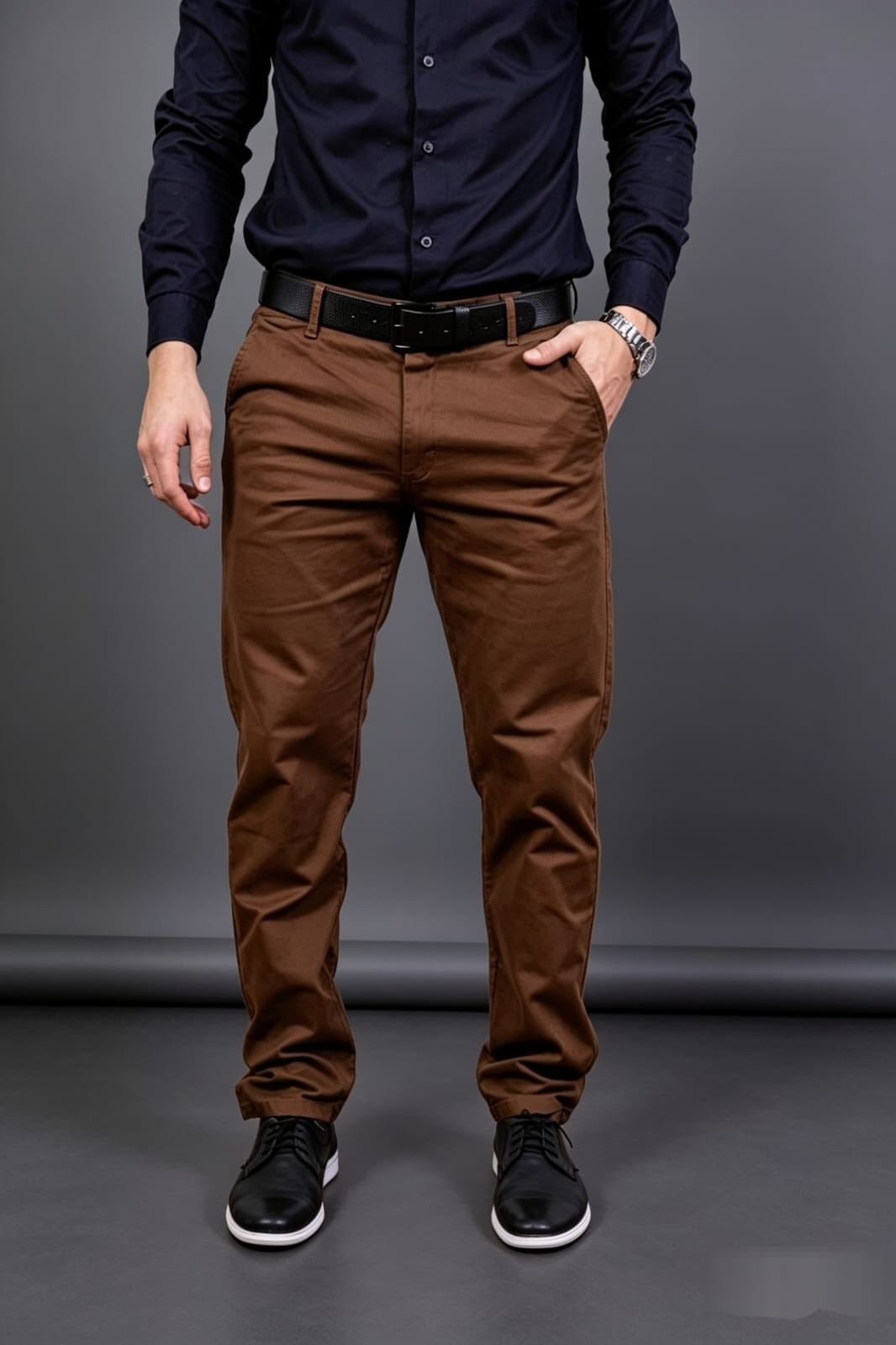 Pantalones Corte Chino Excelente Calidad - Imagen 8