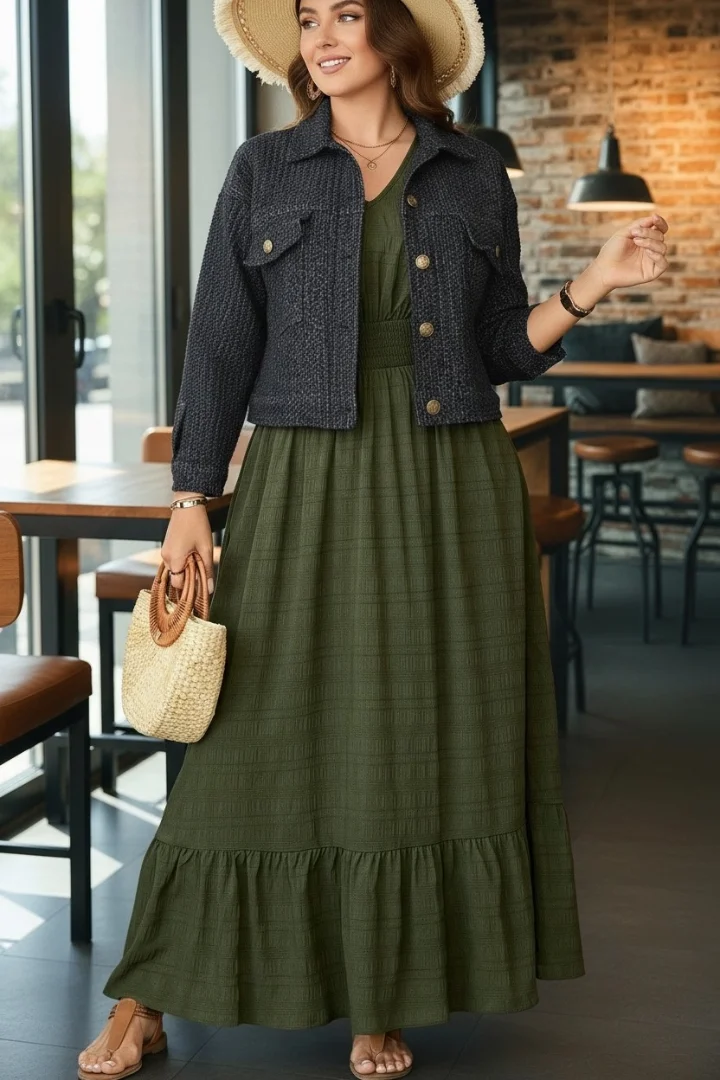 Campera Nena de Jeans Tejido - Imagen 5