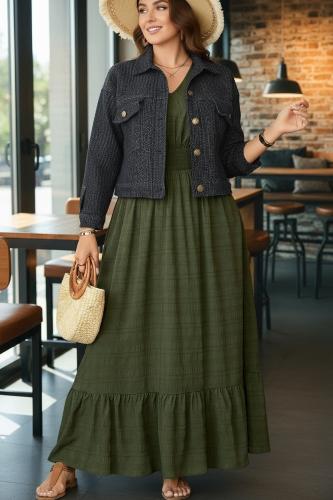 Campera Tiny de Jeans Tejido - Miniatura 2