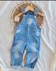 Jardinero de Jeans Clásico Elastizado