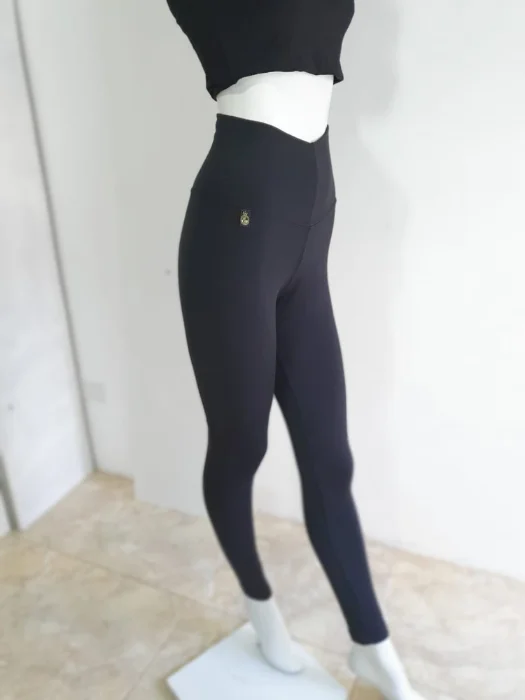 Calza Microfibra con Lycra. Tiro Alto
