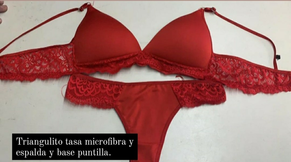 Pack X2 Tringulo Encaje a los Lados - Imagen 3