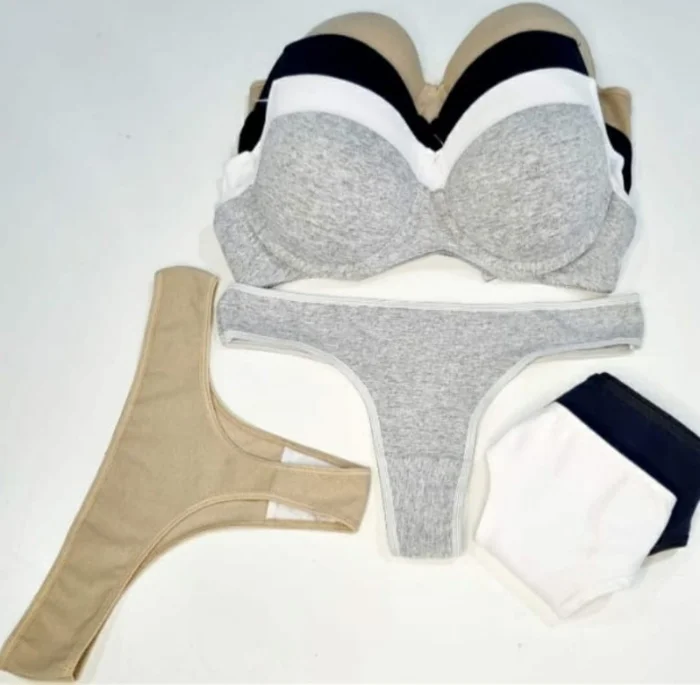 Conjunto Algodo  C/aro Oferta