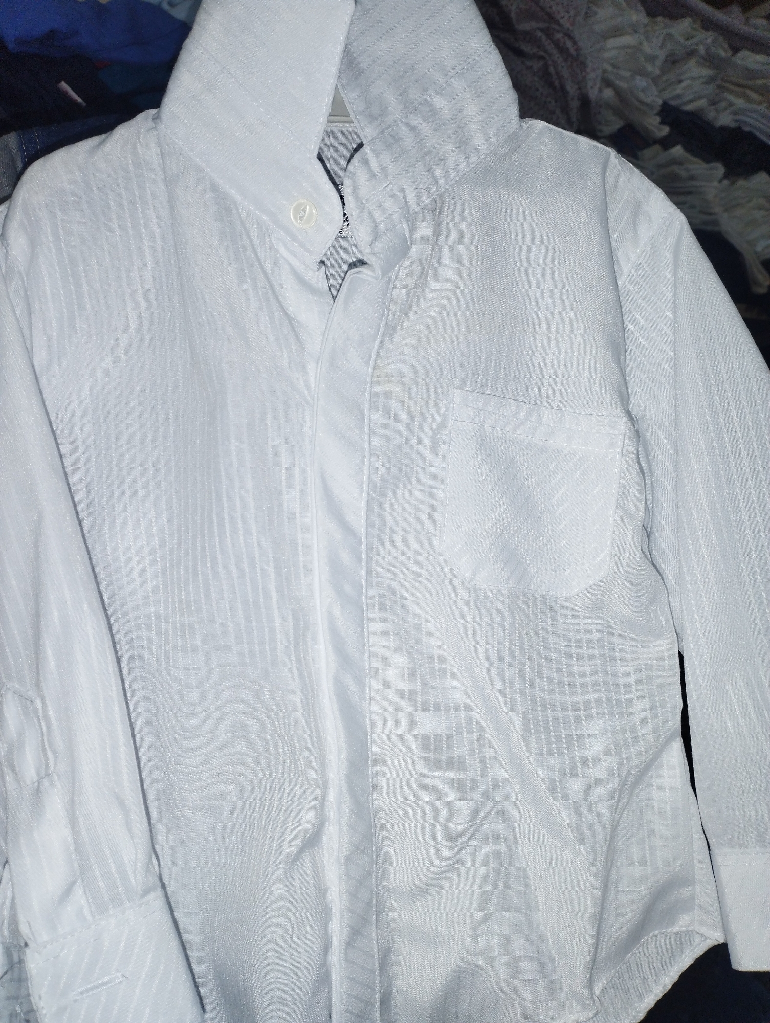 Camisa Bebe Blanca Comunion - Imagen 2