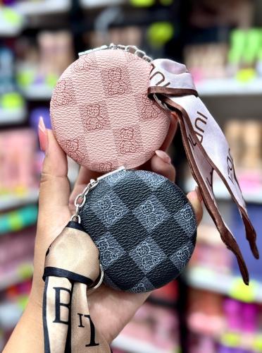 Espejo de Cartera de Osito con Llavero de Pañuelo (aumento) - Miniatura 2