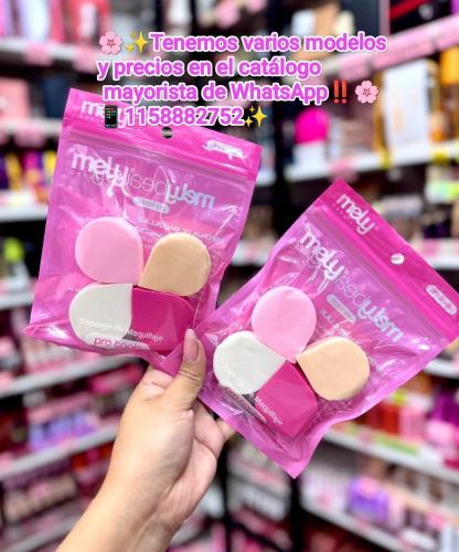 Esponja X4 de Maquillaje de Mely