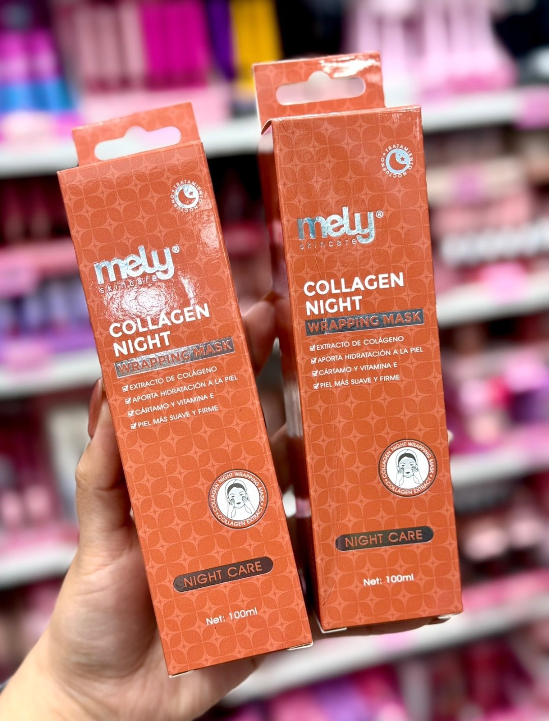 Mascarilla de Colageno Nocturna de Mely - Imagen 7