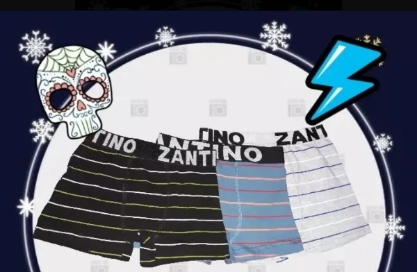 Boxer Niño Rayado Zantino Oferta de la Semana