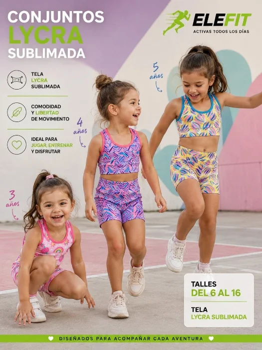 Conjunto Sublimado de Nena