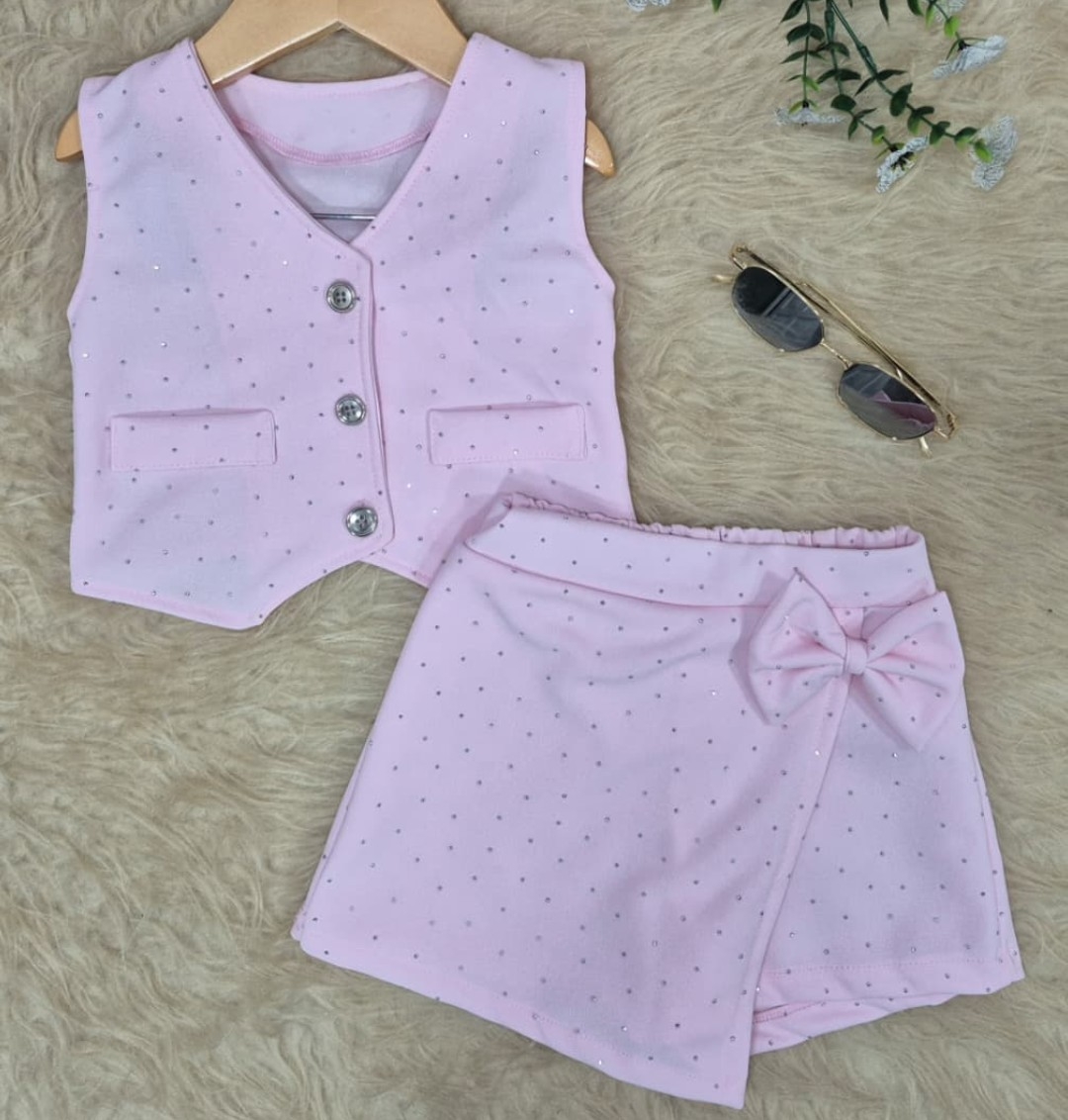 Conjunto Beba Sastrero Scuba Stras - Imagen 2