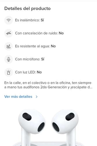 Airpods Pro 2da Segunda Generación Iphone - Miniatura 2