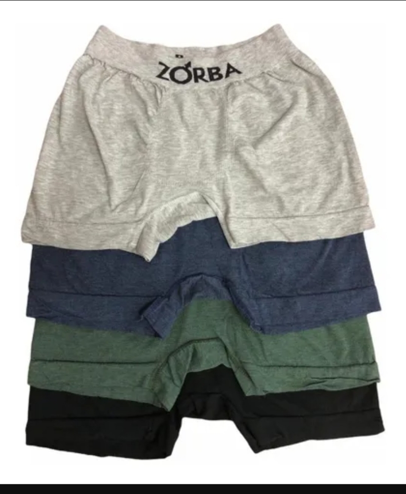 Boxer Zorba sin con Costura de Algodon y Lycra - Imagen 2