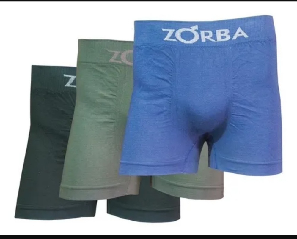 Boxer Zorba sin con Costura de Algodon y Lycra - Imagen 3