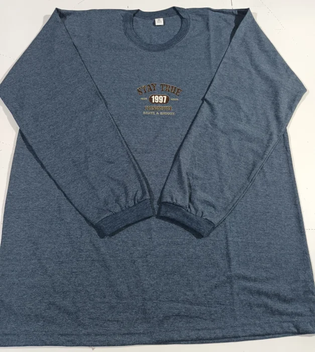 Remeras Manga Larga de Hombre Talle Especial