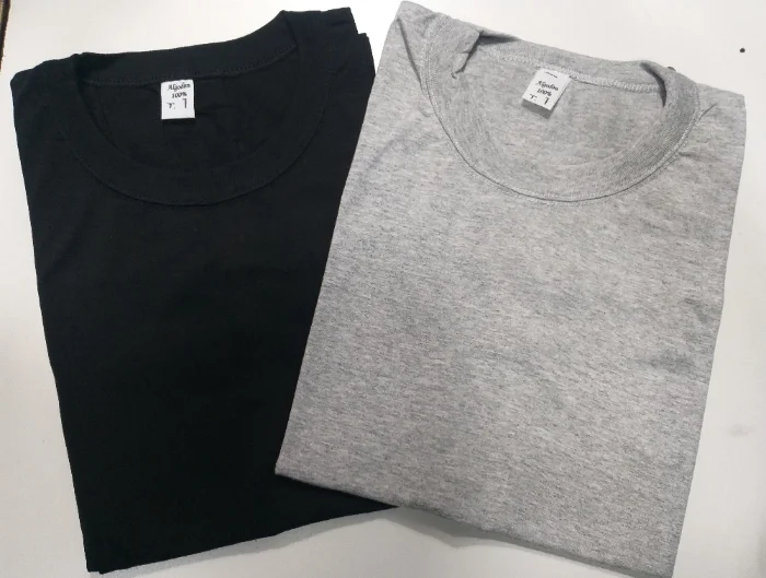 Remeras Lisas Cuello Redondo